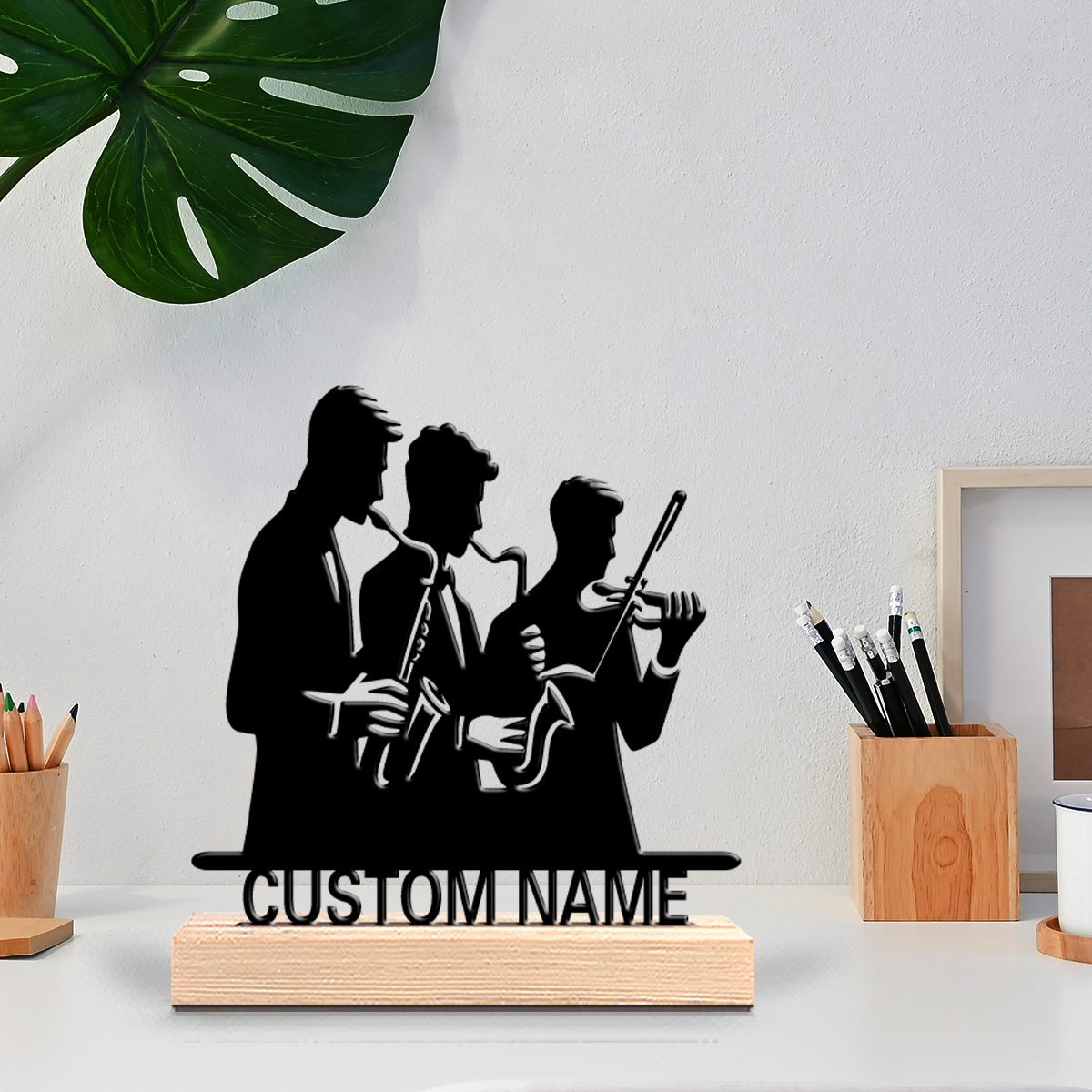 Musical Instrument With Names - 1 szt. Statuetka z cyny z