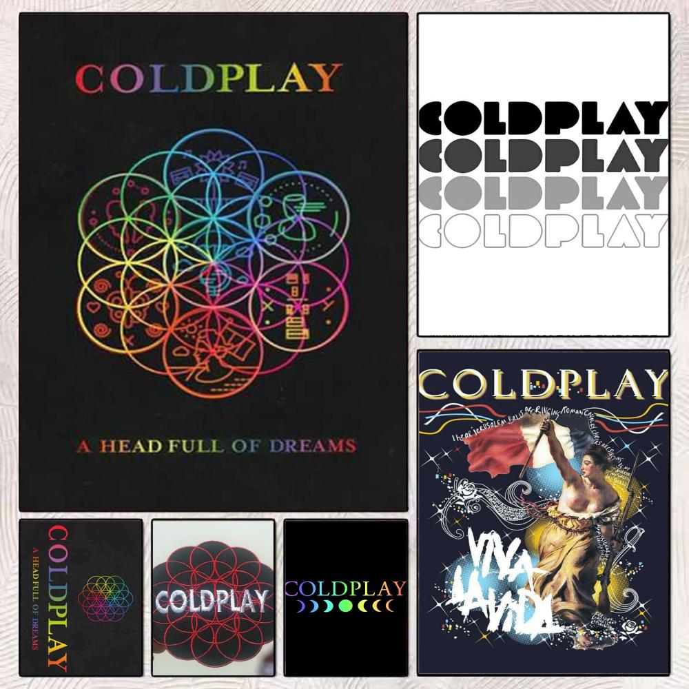 Musical Instrument Poster - Alternatywny rock Muzyka C-Coldplay Zespół LOGO
