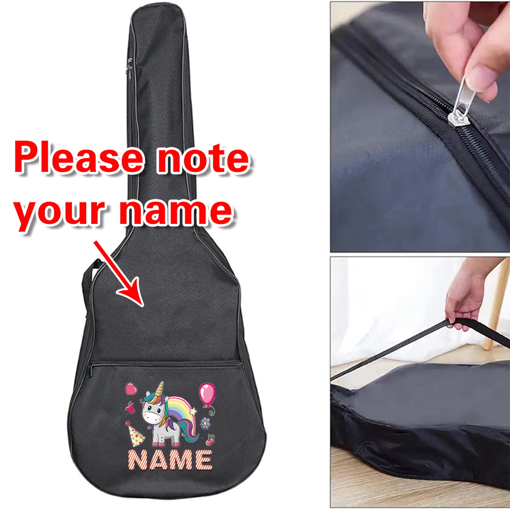 Musical Instrument With Names - Torba na gitarę z możliwością personalizacji,