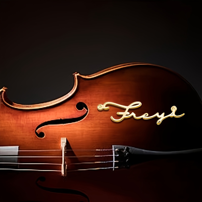 Musical Instrument With Names - [Personalizowane] Dekoracyjne tabliczki z imieniem, personalizowane
