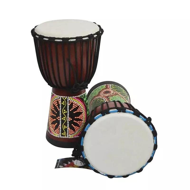 Musical Instrument Djembe - Djembe afrykański dla dorosłych, rozmiar 12