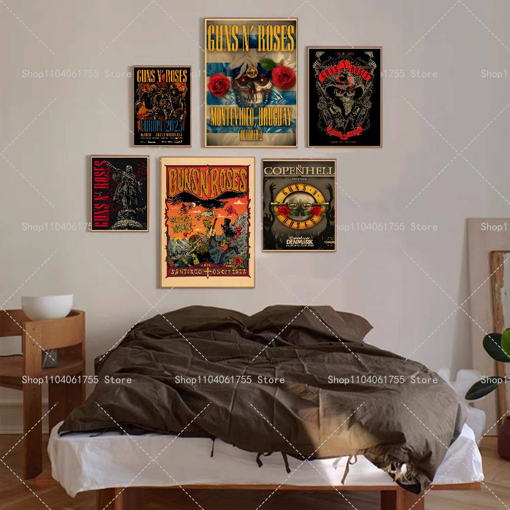 Plakat zespołu rockowego G-Gun – Musical Instrument Poster recenzja i cena