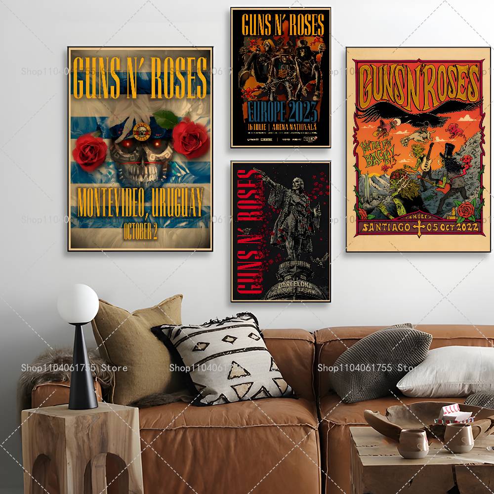 Plakat zespołu rockowego G-Gun – Musical Instrument Poster recenzja i cena