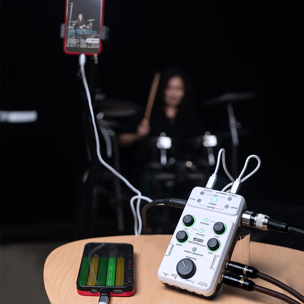 Mikser audio JOYO MOMIX PRO, o – Musical Instrument Sounds recenzja i cena