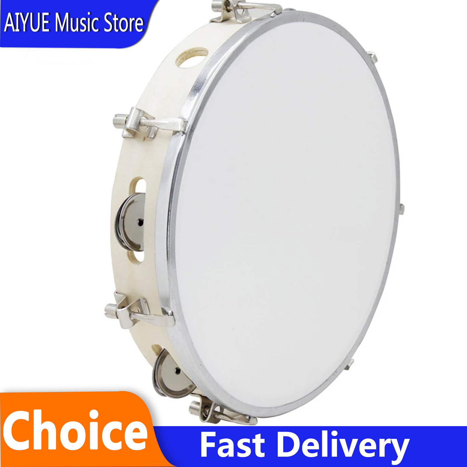 SLADE 10-calowy Tamburyn Regul – Tambourine Hand Drum recenzja i cena