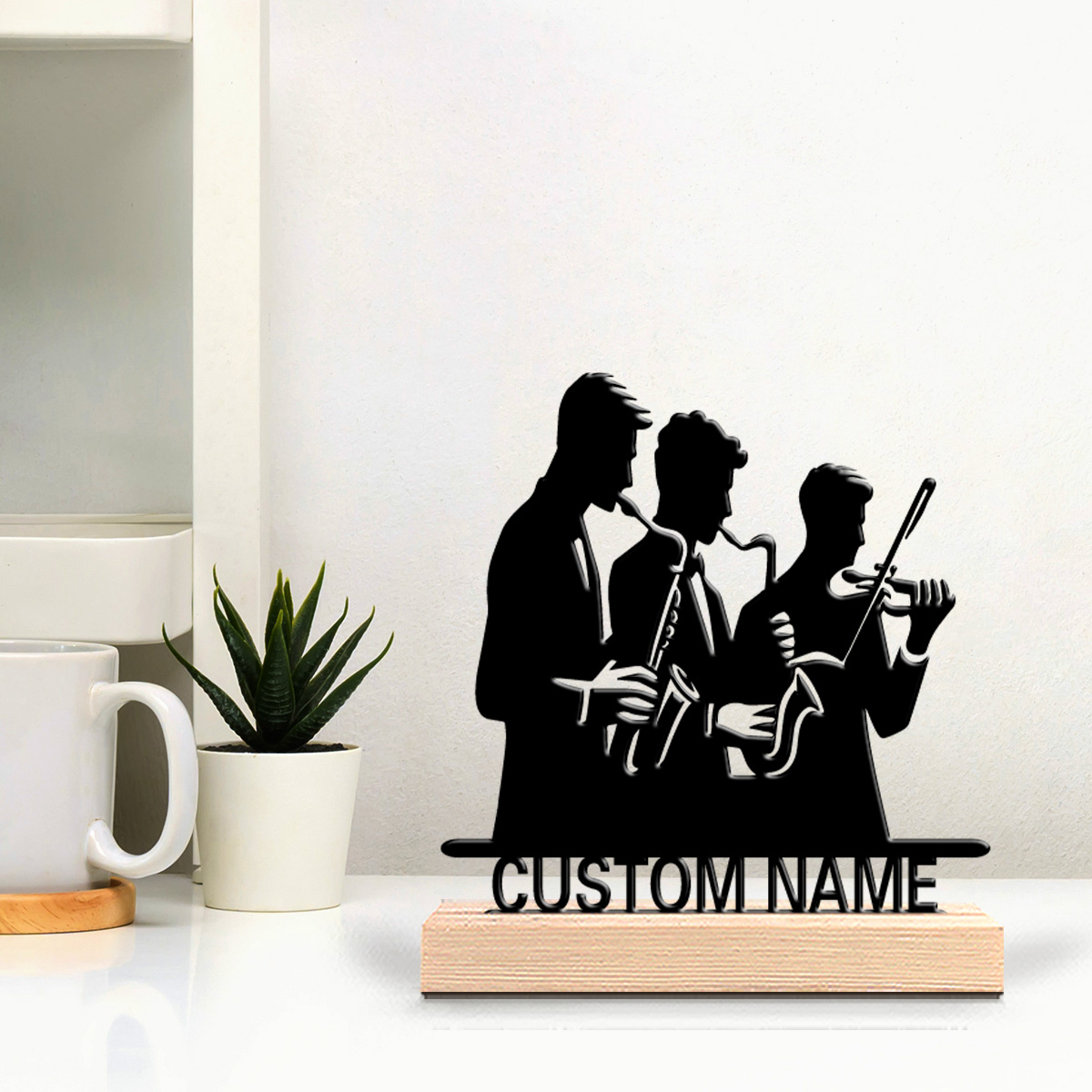 1 szt. Statuetka z cyny z imie – Musical Instrument With Names recenzja i cena