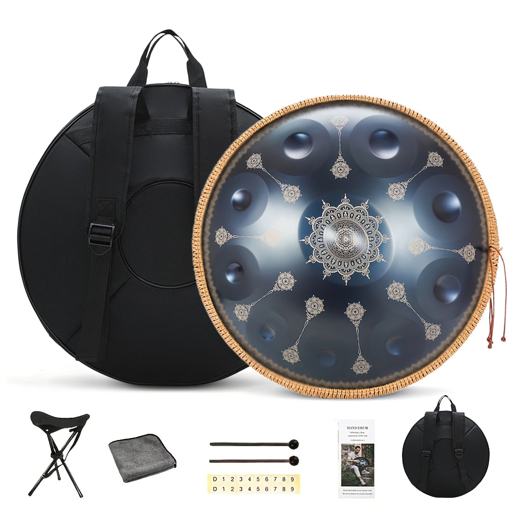 10-tonowy Handpan 22-calowy z  – Musical Instrument Sounds recenzja i cena