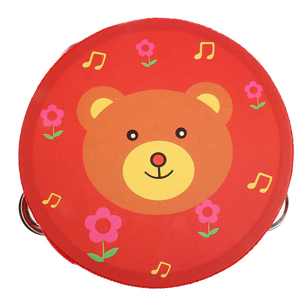 Dzwonek ręczny Drewniany Tambu – Tambourine Hand Drum recenzja i cena