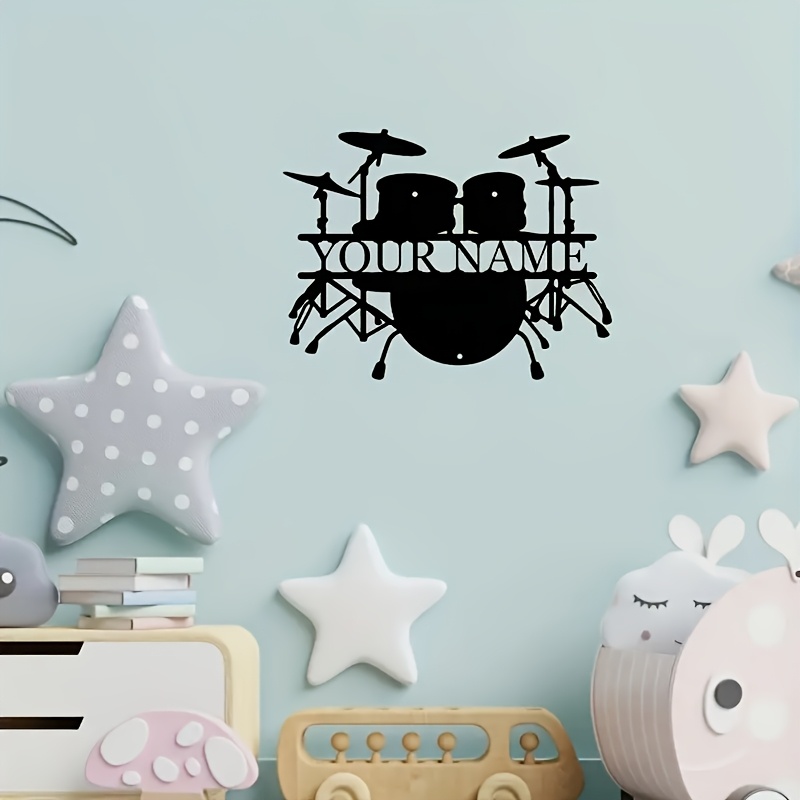 Metalowy szyld ścienny z motyw – Musical Instrument With Names recenzja i cena