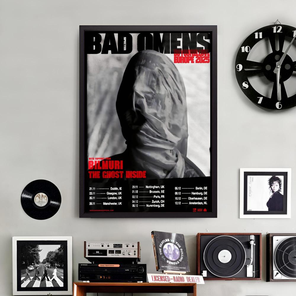 Plakat z zespołem rockowym B-B – Musical Instrument Poster recenzja i cena