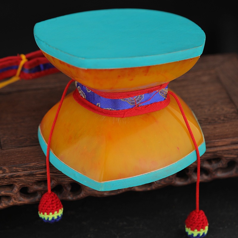 12CM Nepalskie bębny ręczne z  – Tambourine Hand Drum recenzja i cena