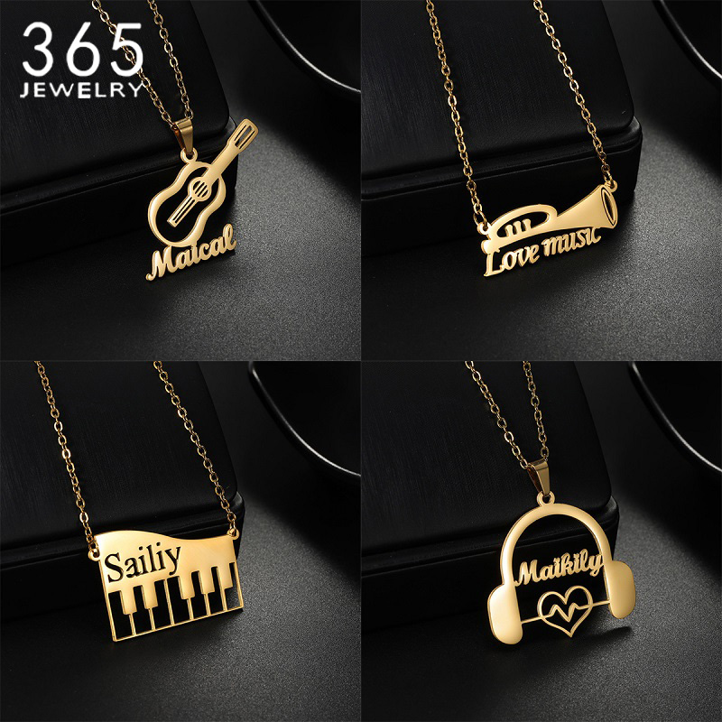 Nowy Personalizowany Naszyjnik – Musical Instrument With Names recenzja i cena
