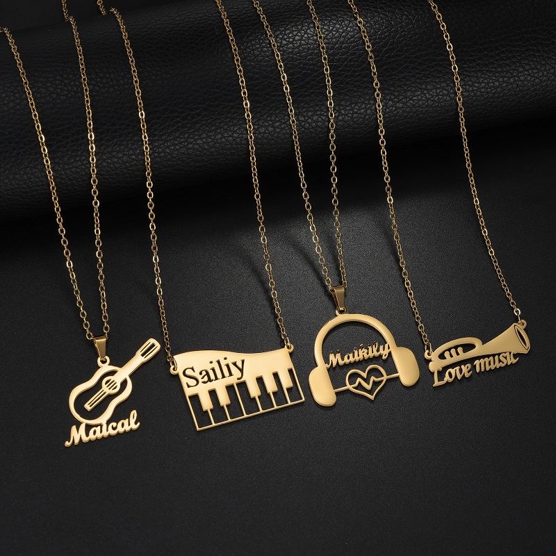 Nowy Personalizowany Naszyjnik – Musical Instrument With Names recenzja i cena