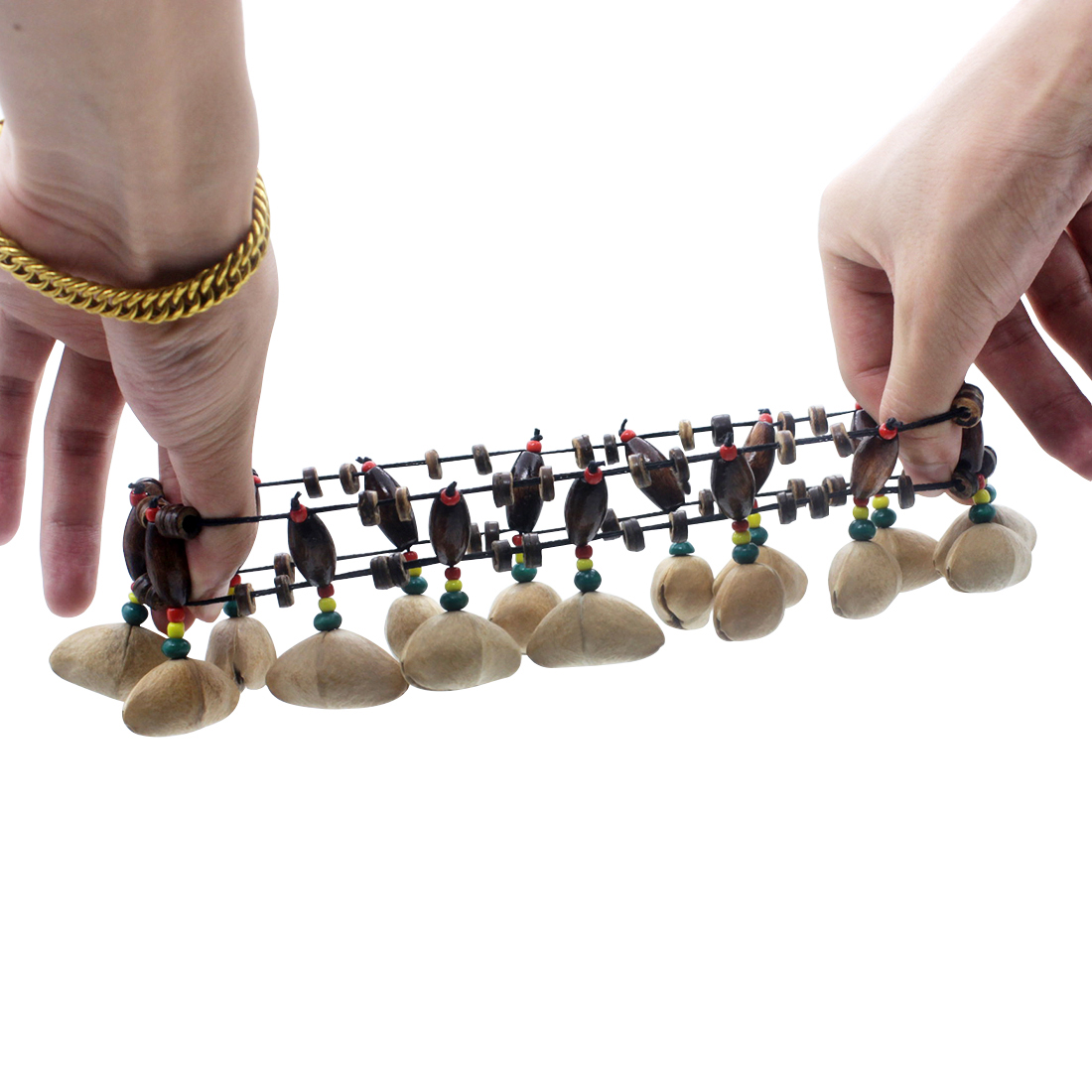 Bransoletka z łusek orzechów I – Musical Instrument Djembe recenzja i cena