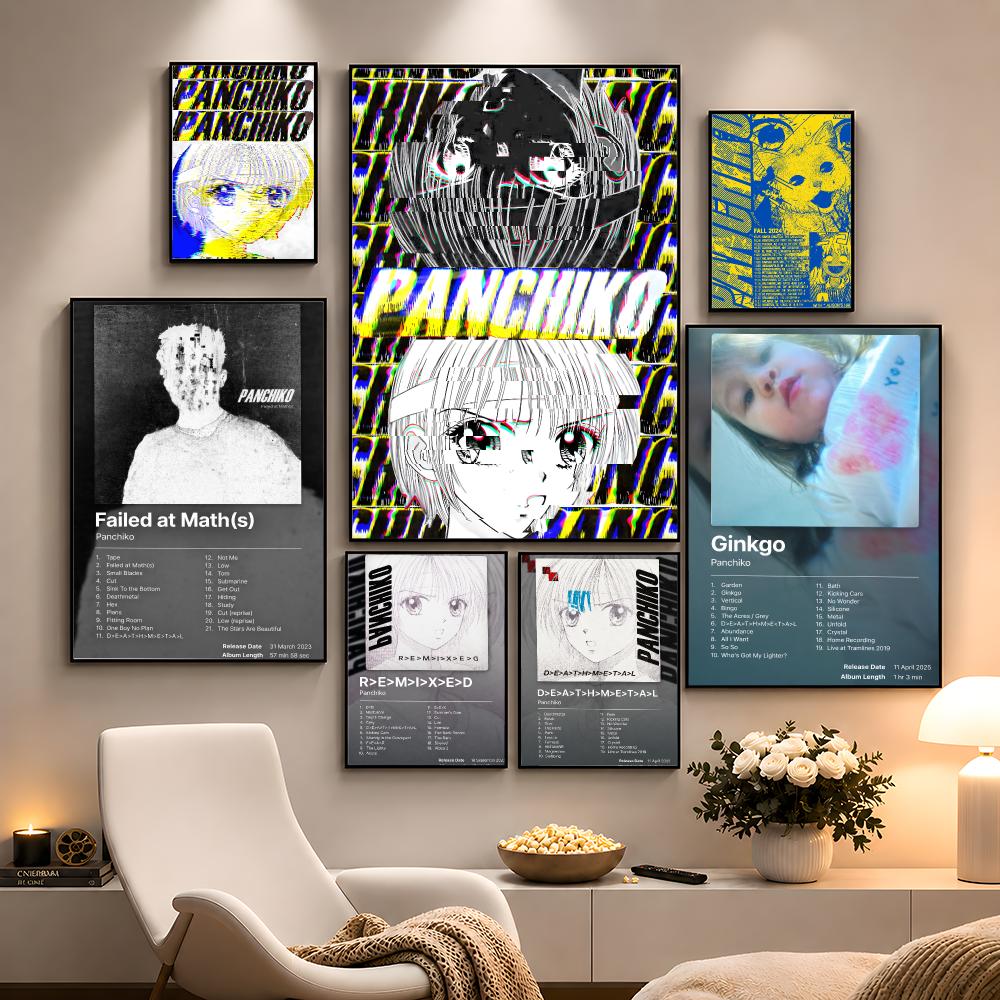 Plakat Band Panchiko Indie Roc – Musical Instrument Poster recenzja i cena
