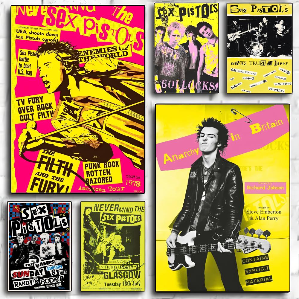 Plakat z zespołem rockowym S-S – Musical Instrument Poster recenzja i cena