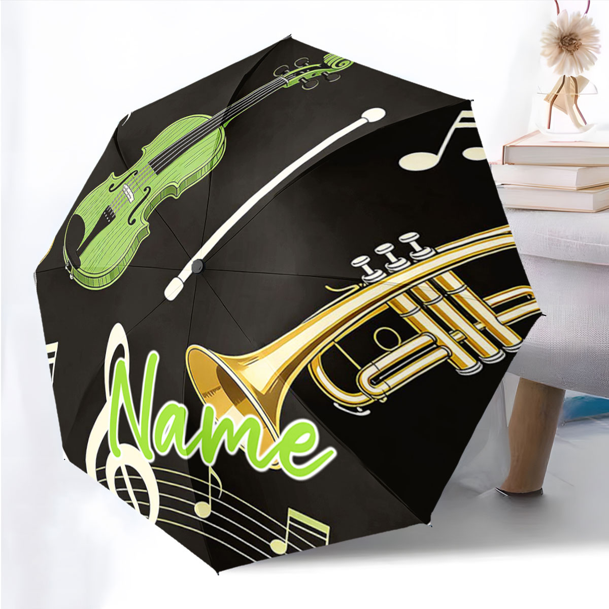 Parasol z własnym nadrukiem w  – Musical Instrument With Names recenzja i cena