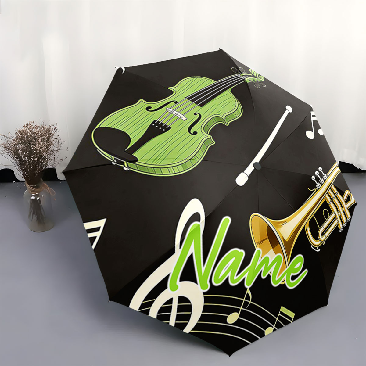 Parasol z własnym nadrukiem w  – Musical Instrument With Names recenzja i cena